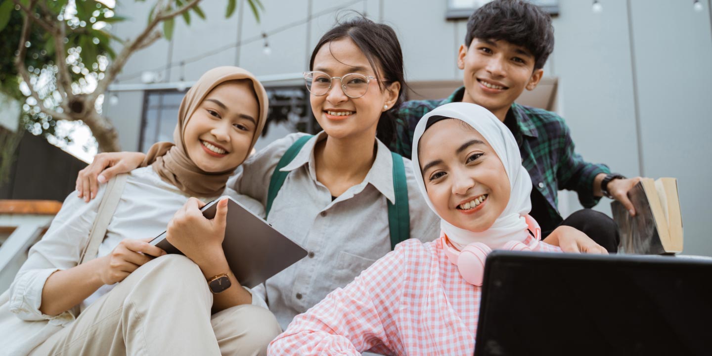 Students at an Australian university